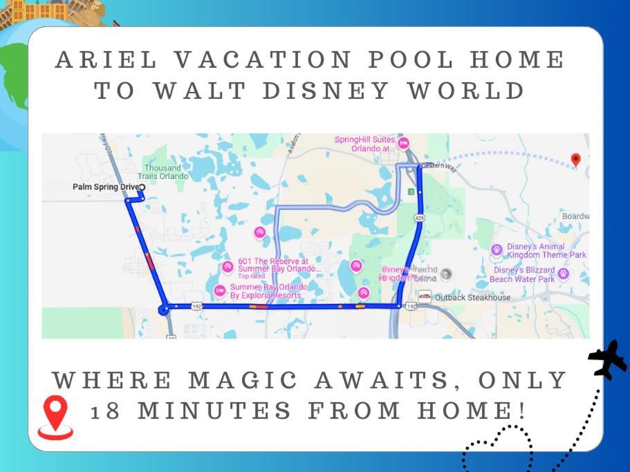 Ariel Private Pool Home Wspa 奥兰多 外观 照片