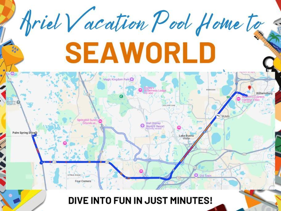 Ariel Private Pool Home Wspa 奥兰多 外观 照片