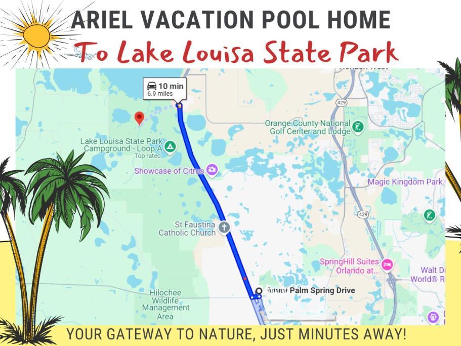 Ariel Private Pool Home Wspa 奥兰多 外观 照片
